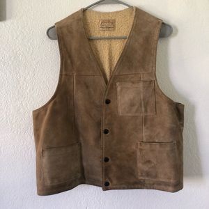 Vintage Leather Ranchers Vest
